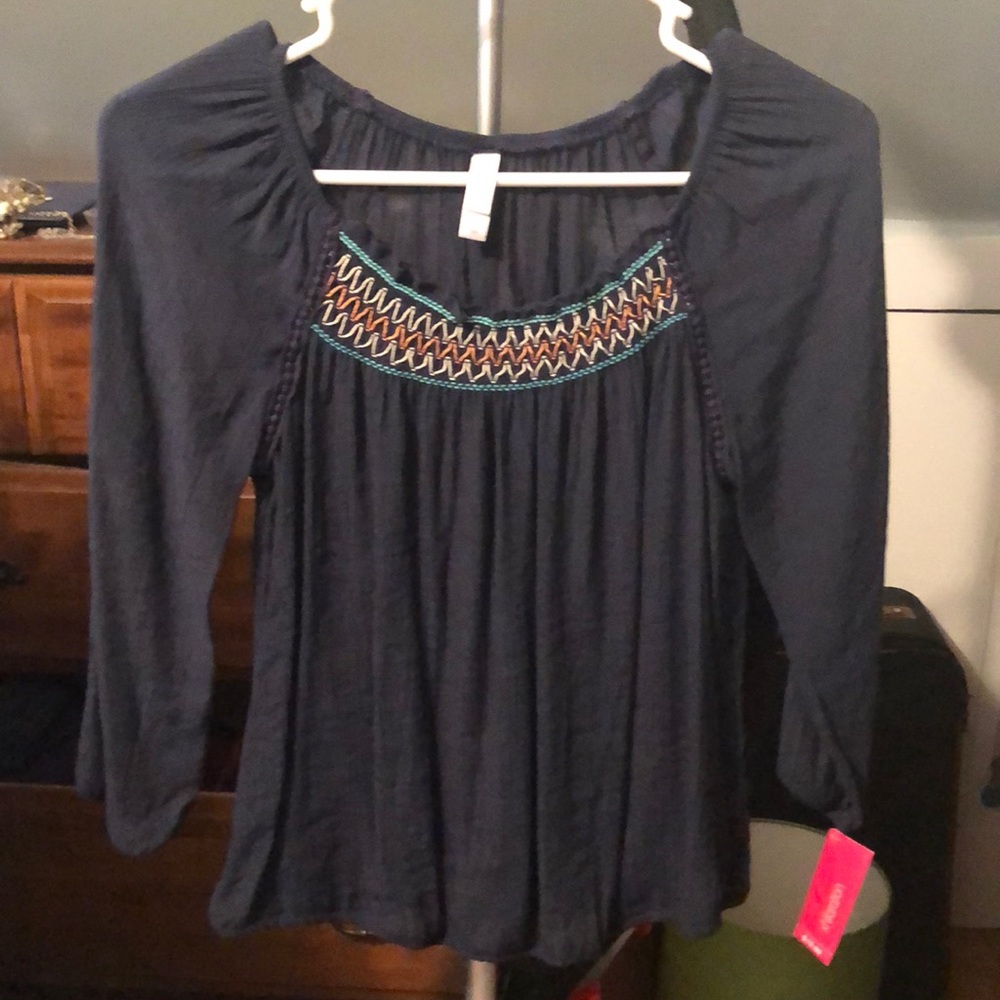Blue top